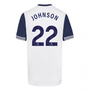 Tottenham Hotspur Brennan Johnson #22 Hjemmebanetrøje 2024-25 Kort ærmer